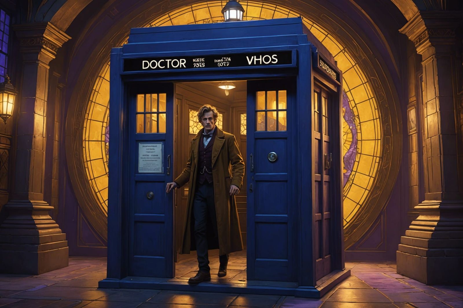 Doctor Who and the TARDIS: Dark Fantasy Concept Art