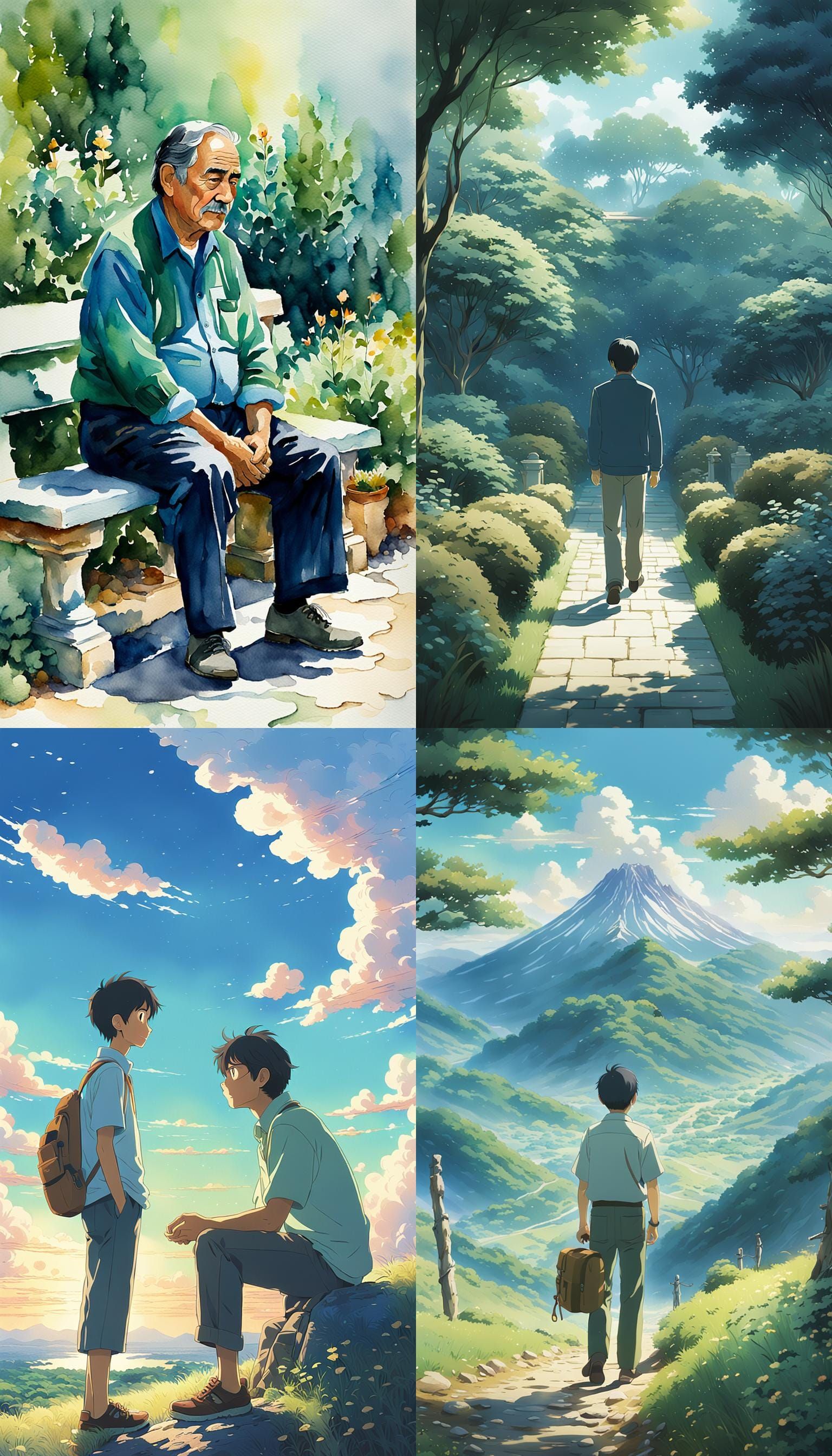 Alvaro Ruiz as Miguel's Father: Ghibli-Style Anime