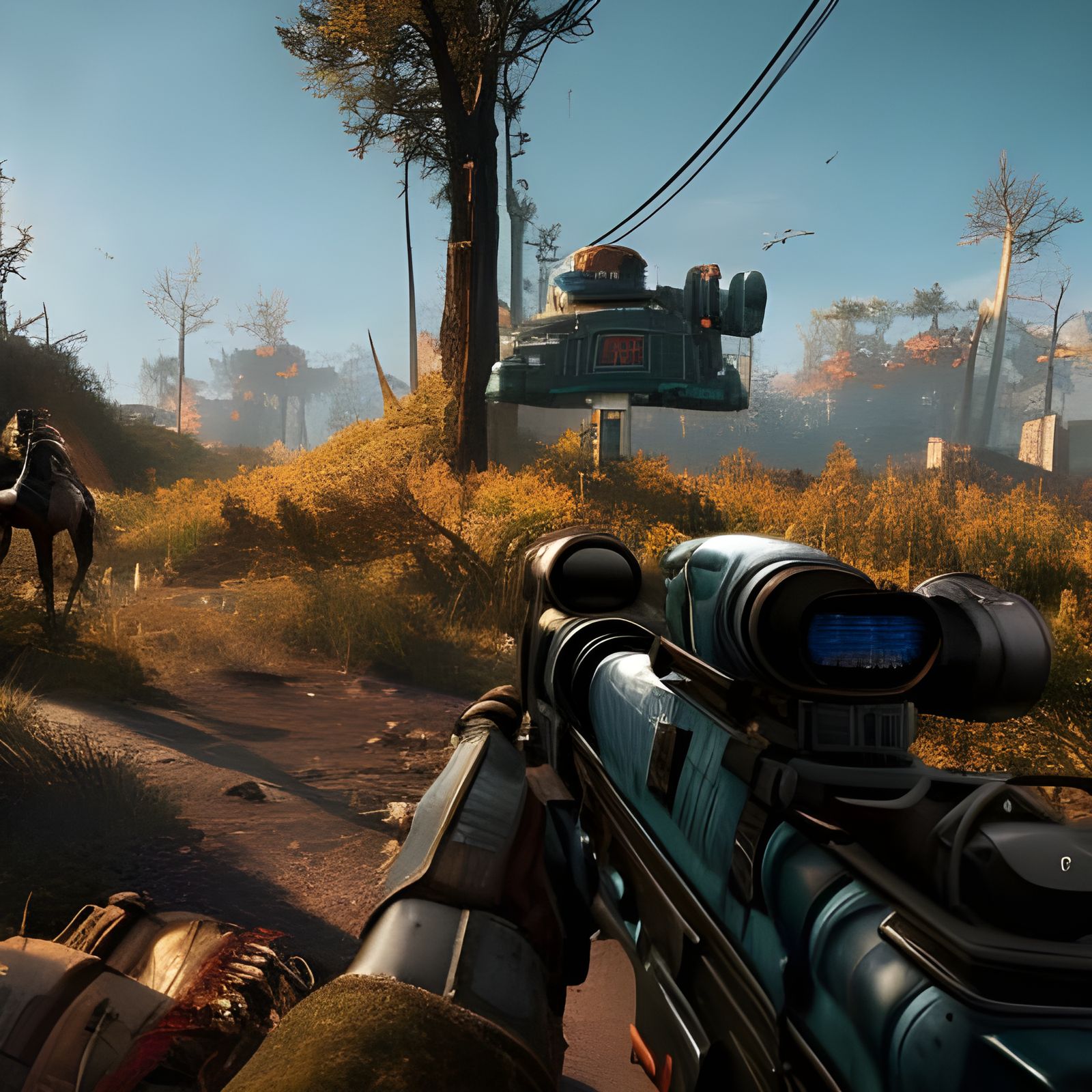 Fallout 4 Mobile Phone: Detailed Digital Art