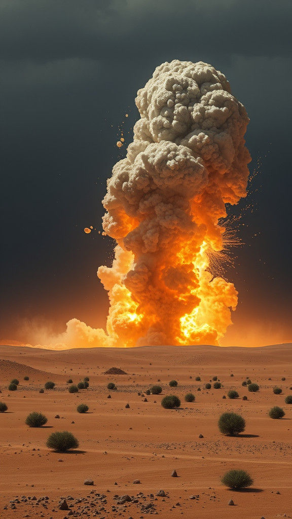 Asteroid Impact Creates Desert Apocalypse