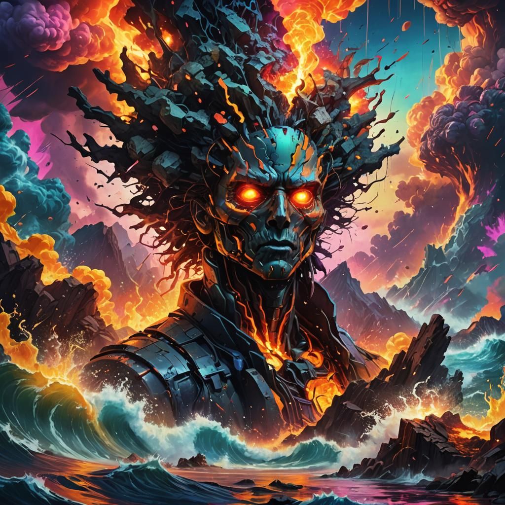 Apocalyptic Mindscape: Surreal Shattered Consciousness