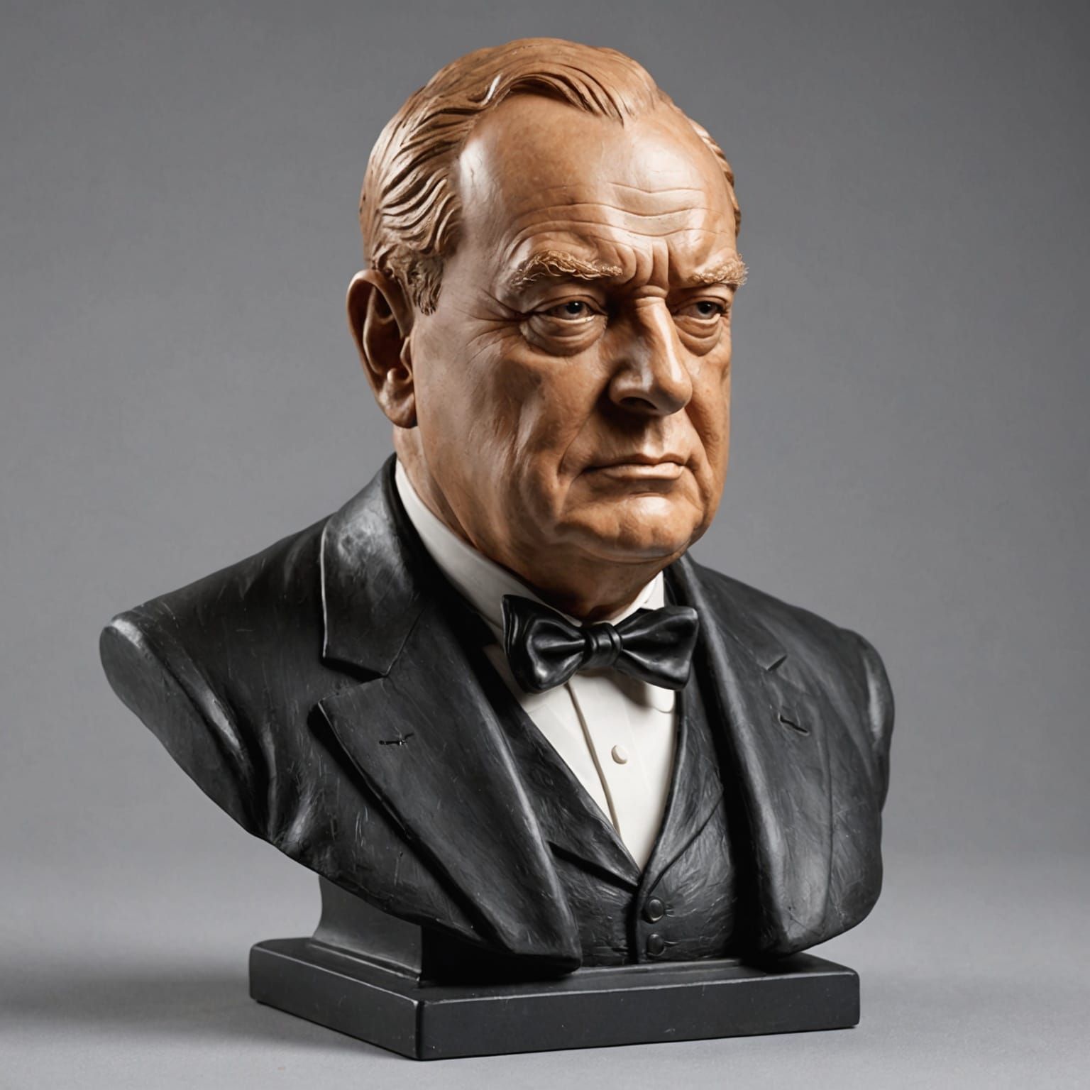 Winston Churchill Bust Sculpture: A Portrait of Leadership