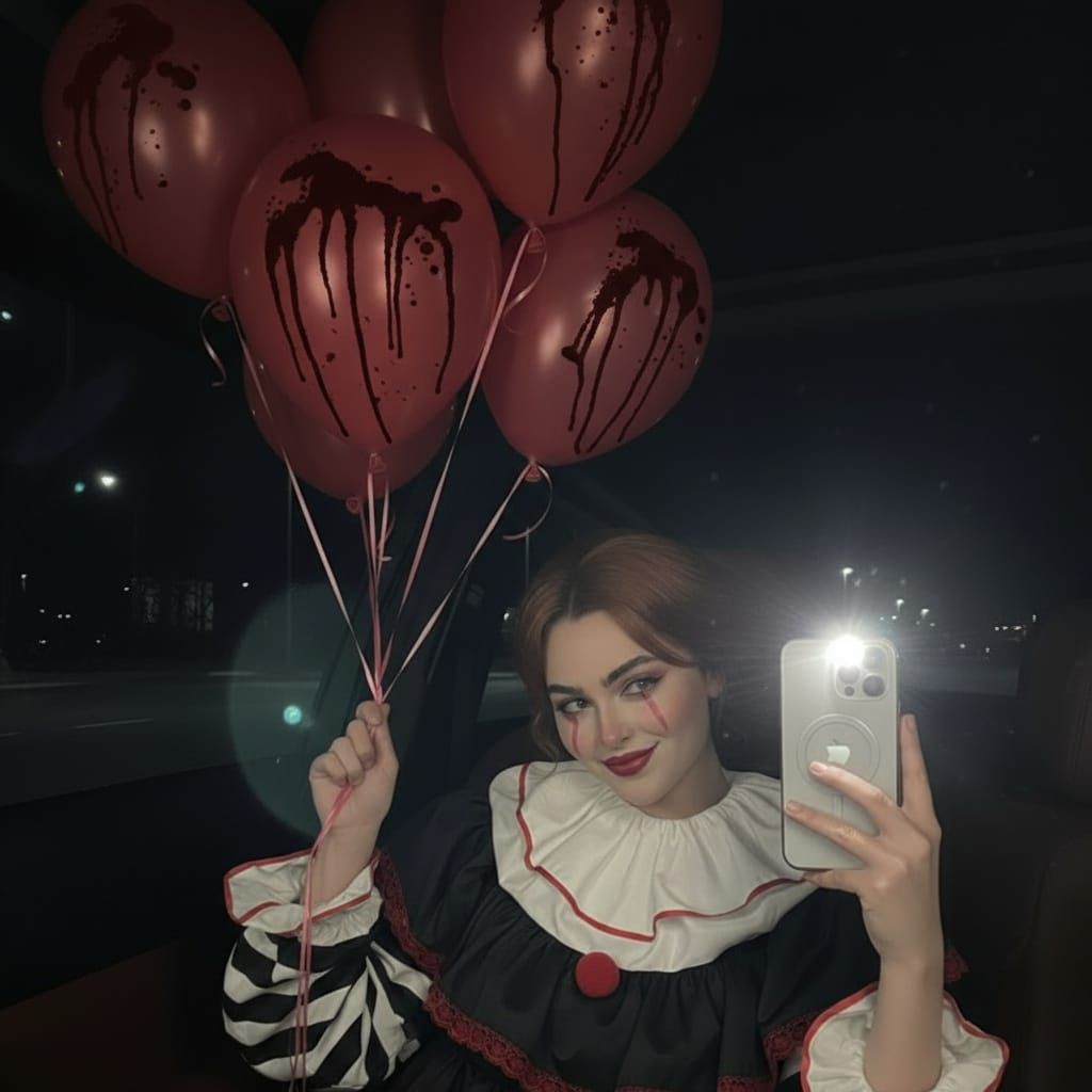 Blood Splattered Balloons