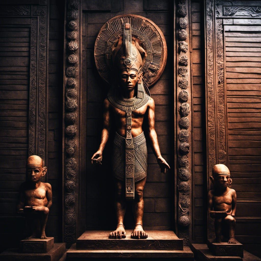 Hyperrealistic Annunaki Nibiru in Cinematic HDR