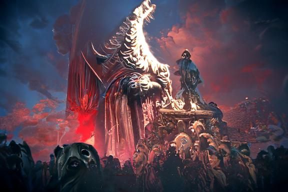Lucifer's Reign: A Dark Fantasy Illustration