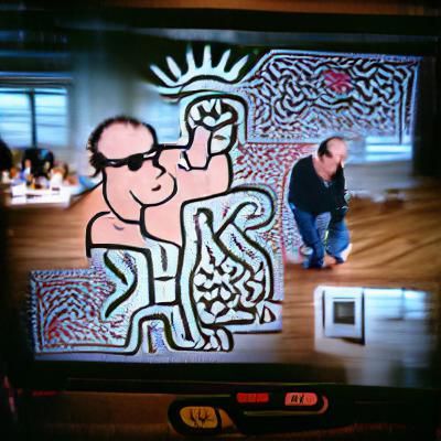 Sopranos in Keith Haring Style, 8K