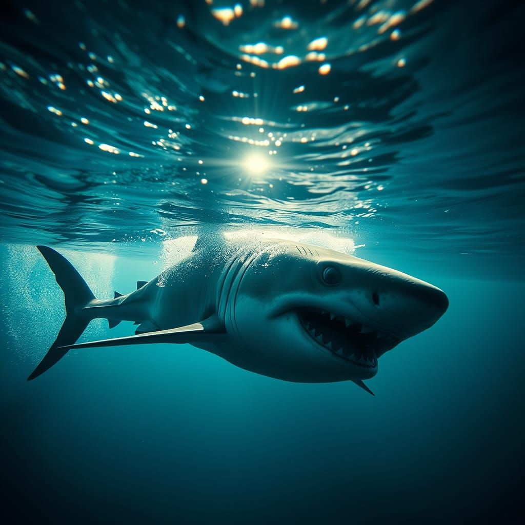 Shark Attack in a Spielberg-Inspired Thriller