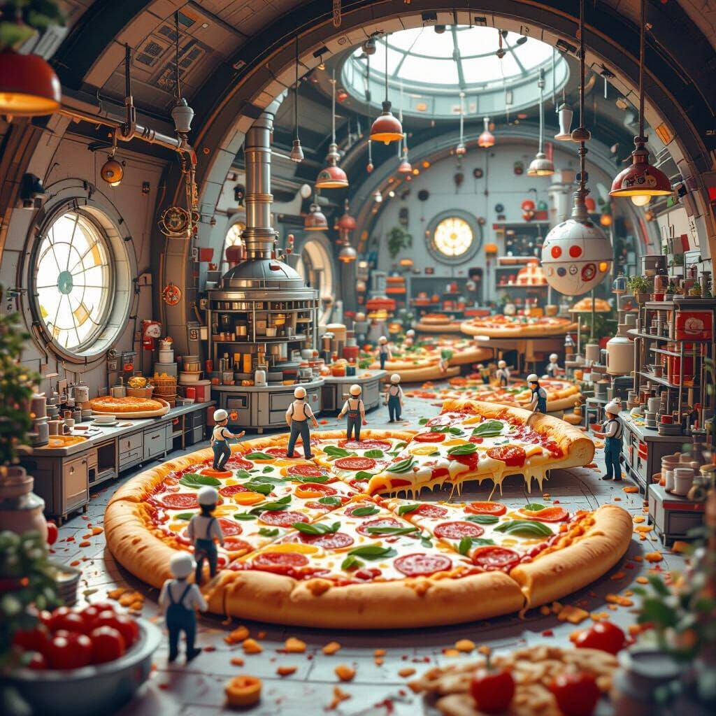 Magical Pizza Factory on Pizza Planet