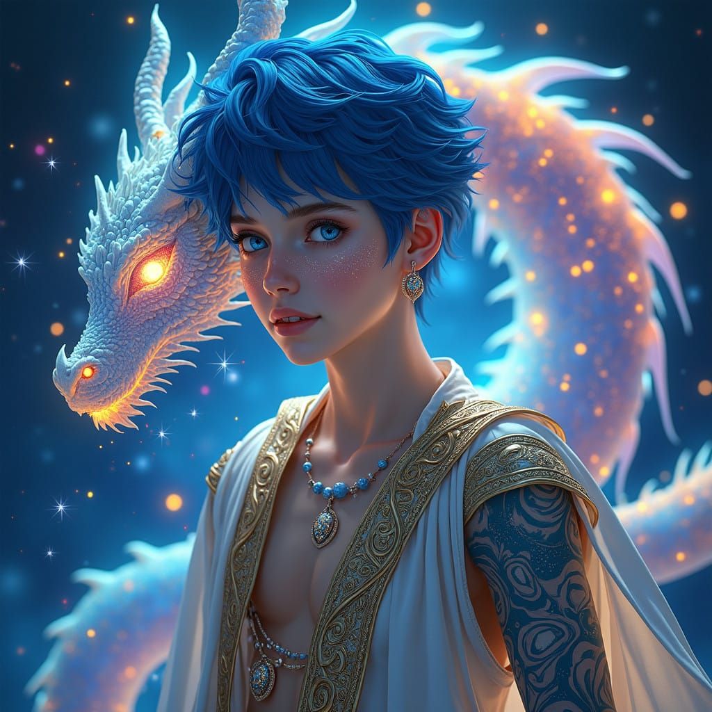 Cosmic King in Celestial Glory