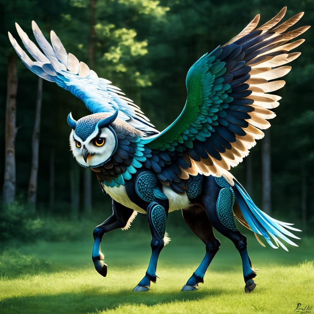 Mythic Winged Steed Emerges from Artistic Visions