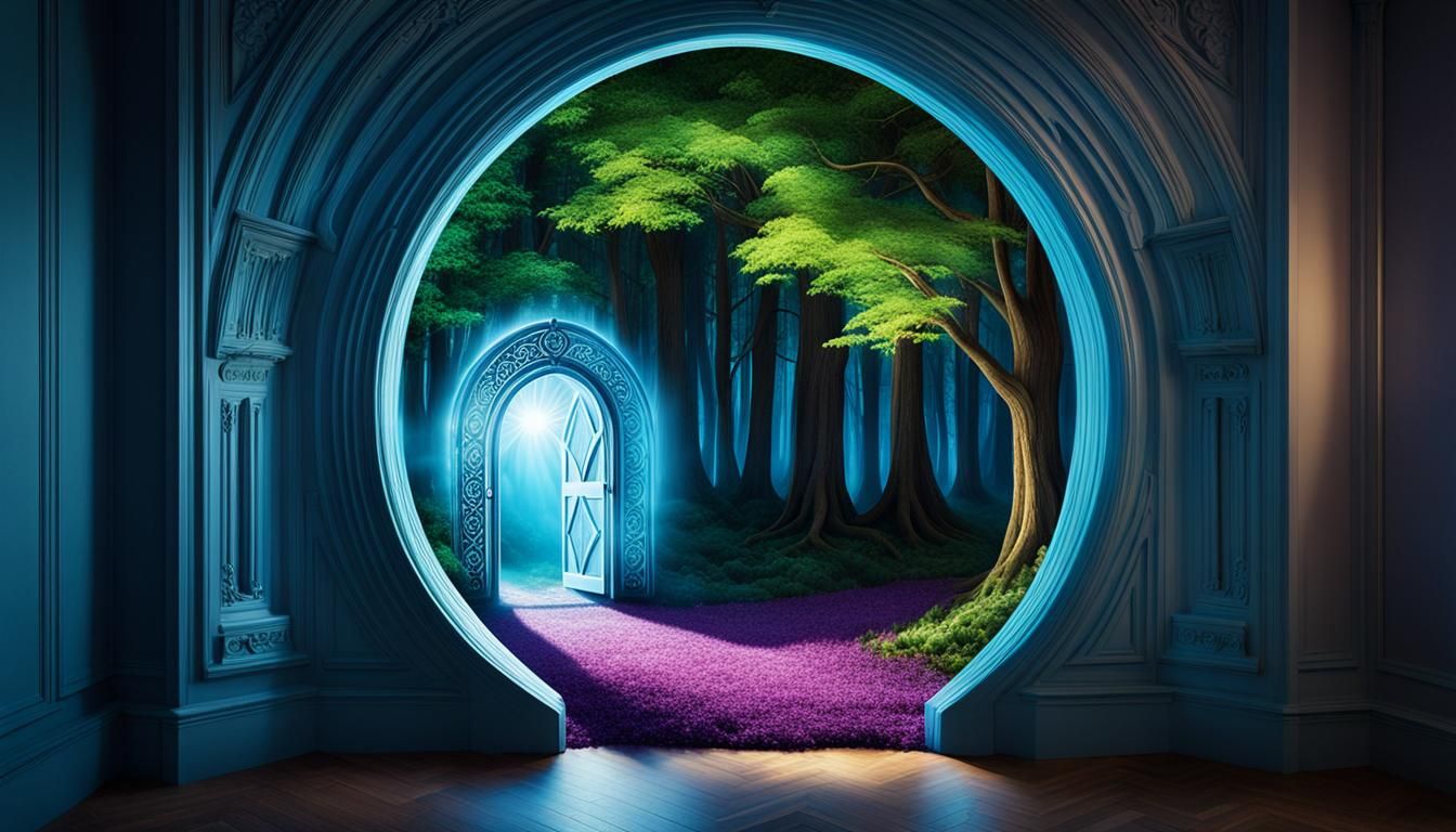 Magic portal to the world of dreams