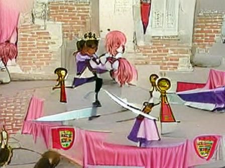 Girl Prince Wins Swordfight: Utena Anime Style