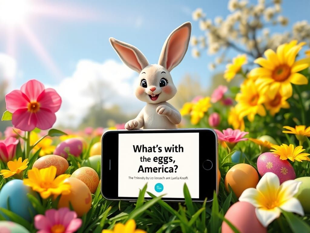 Whimsical Disney Bunny in Pop Art Chibi Style