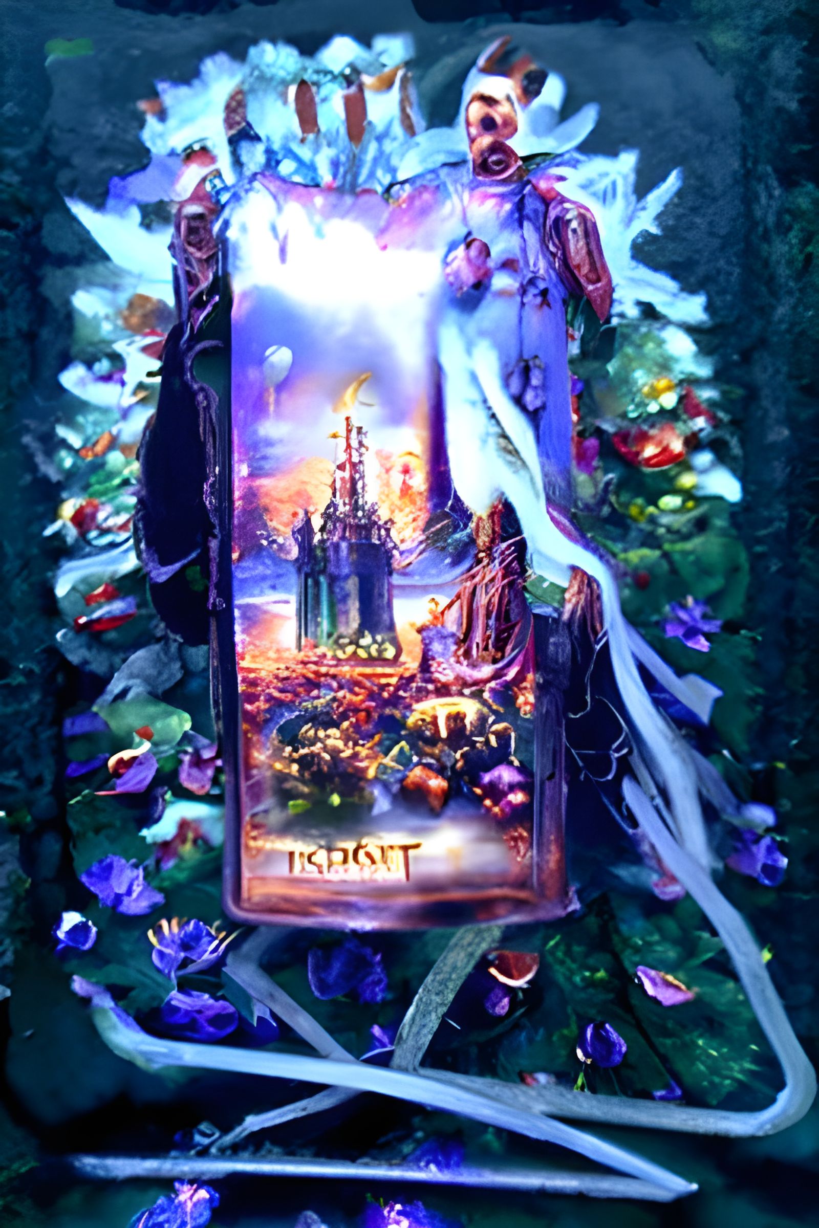 Judgement Tarot Card in Ethereal Fantasy Style