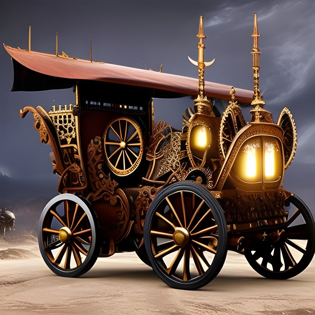 Steampunk Chariot (auto? car?)
