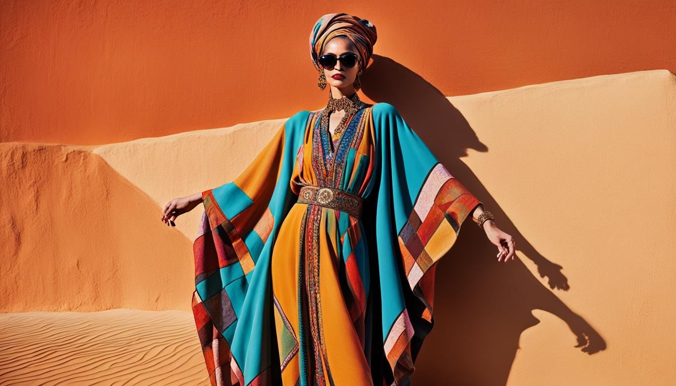 Abstract Pop Art Burlesque Dancer in Rothko Colors