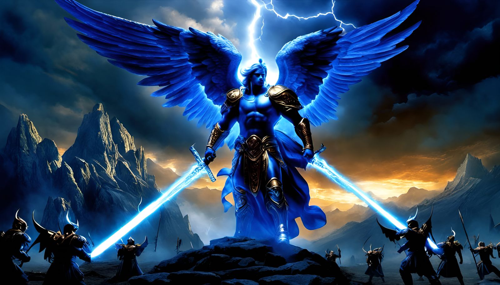 Armageddon Valley: Angels and Demons in Photorealistic Battl...