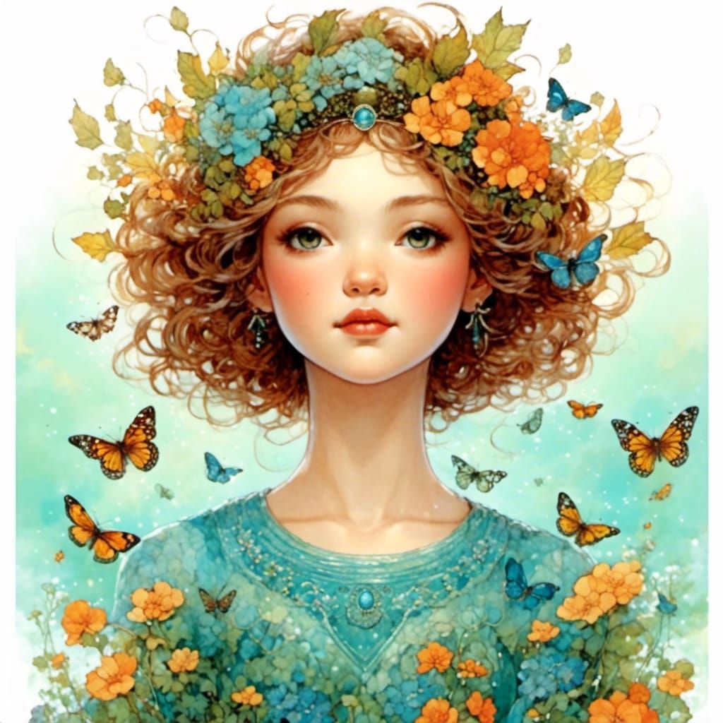 Nostalgic Illustration of Embracing Change