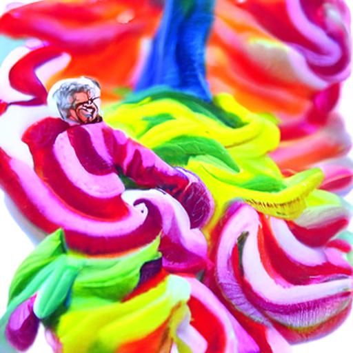 Sweater Collection Flies to Candyland: Gouache Art