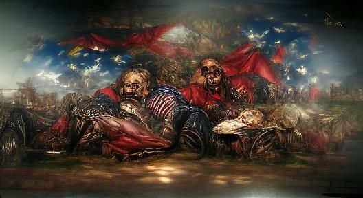 American Civil War in Matejko Style