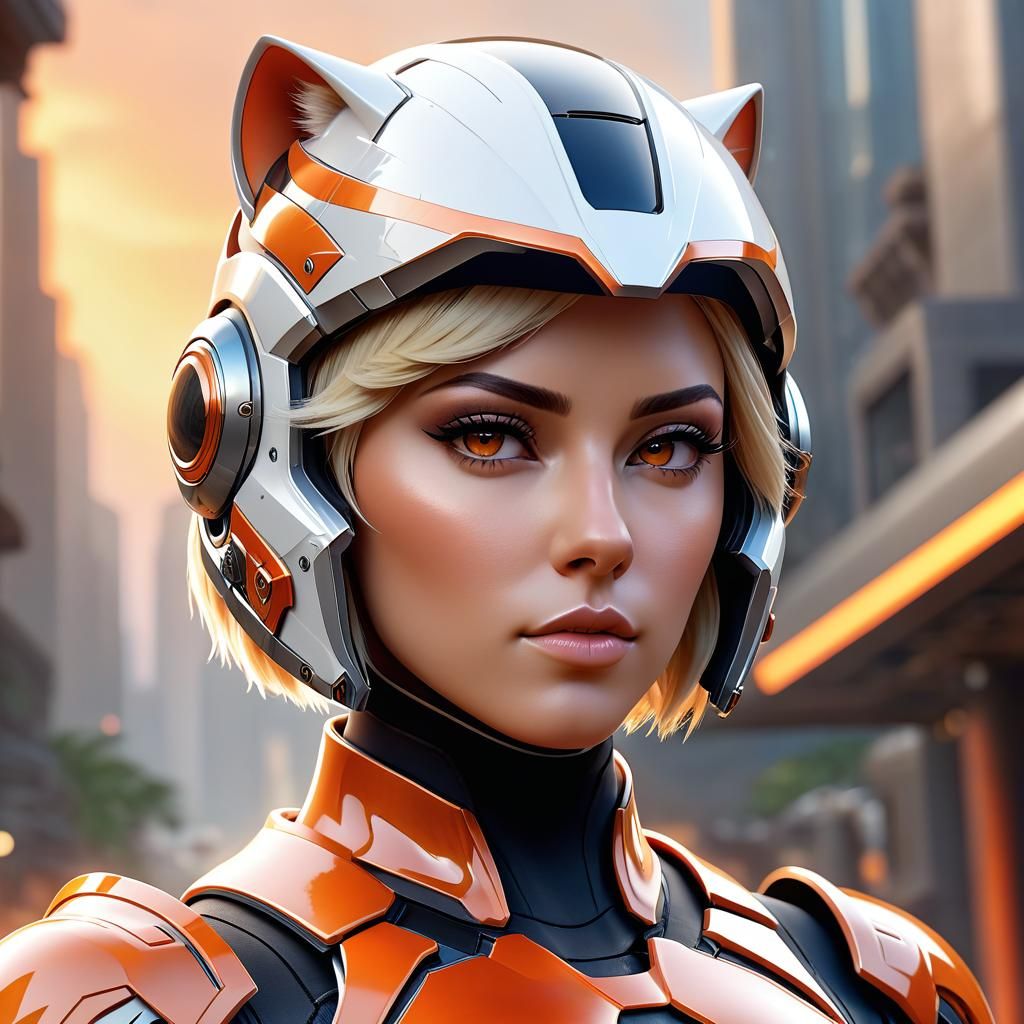 Panther Warrior Girl