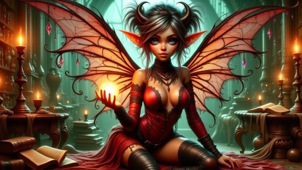 Boho Demon Pixie Babe