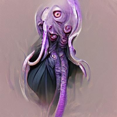 Illithid: A Mind Flayer Portrait