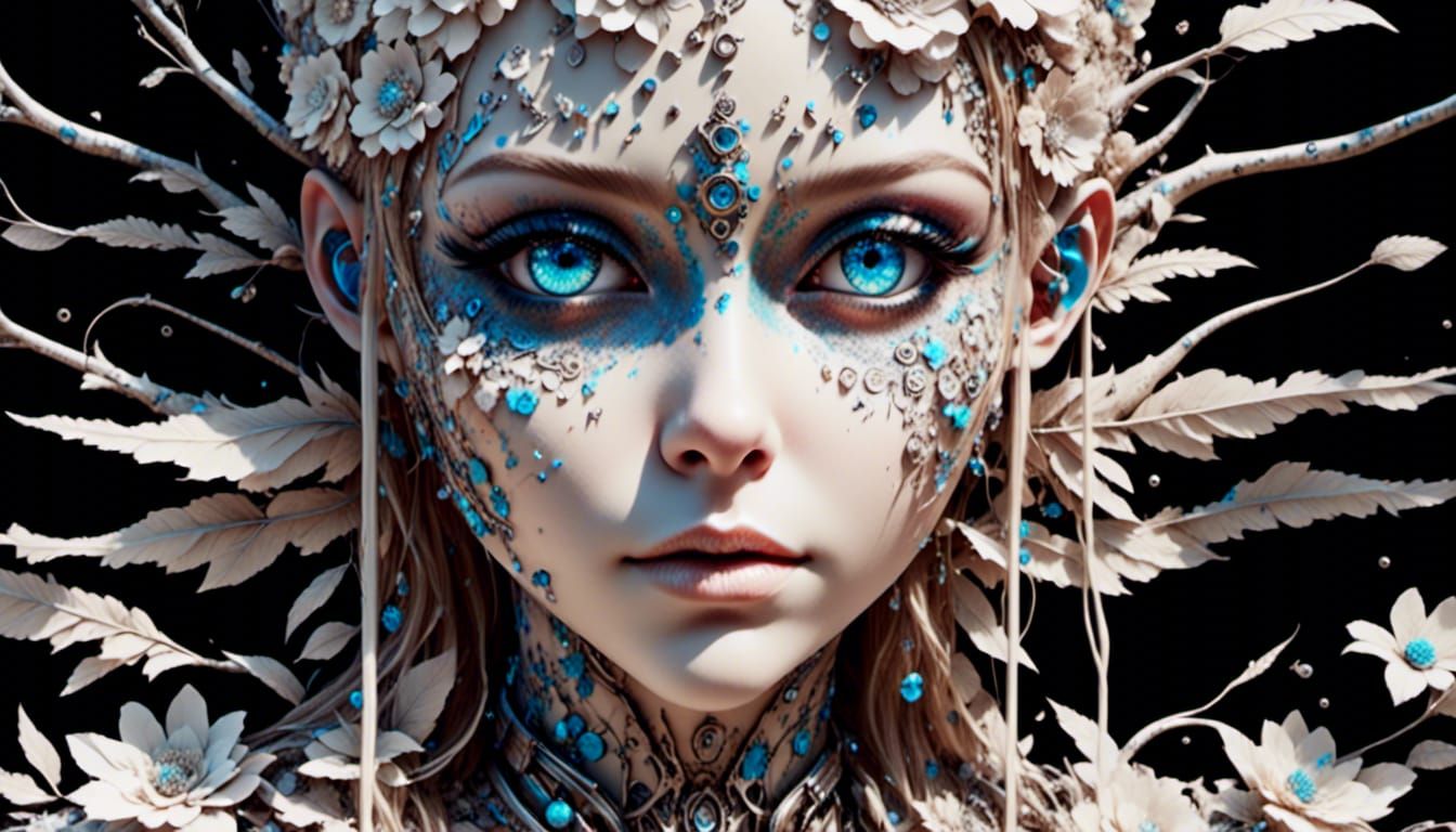 Portrait Sculpture Of A...Forrest Spirit