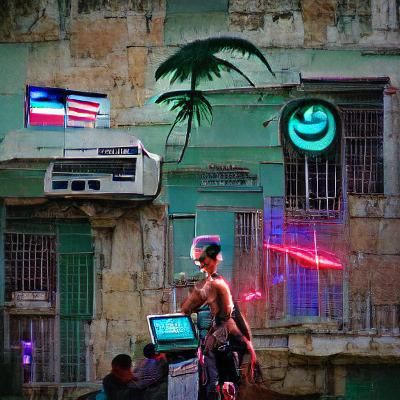 Cyberpunk Cuba: A Neon-Lit Havana of the Future