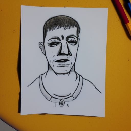 Abstract Composition from a Negative Image Prompt