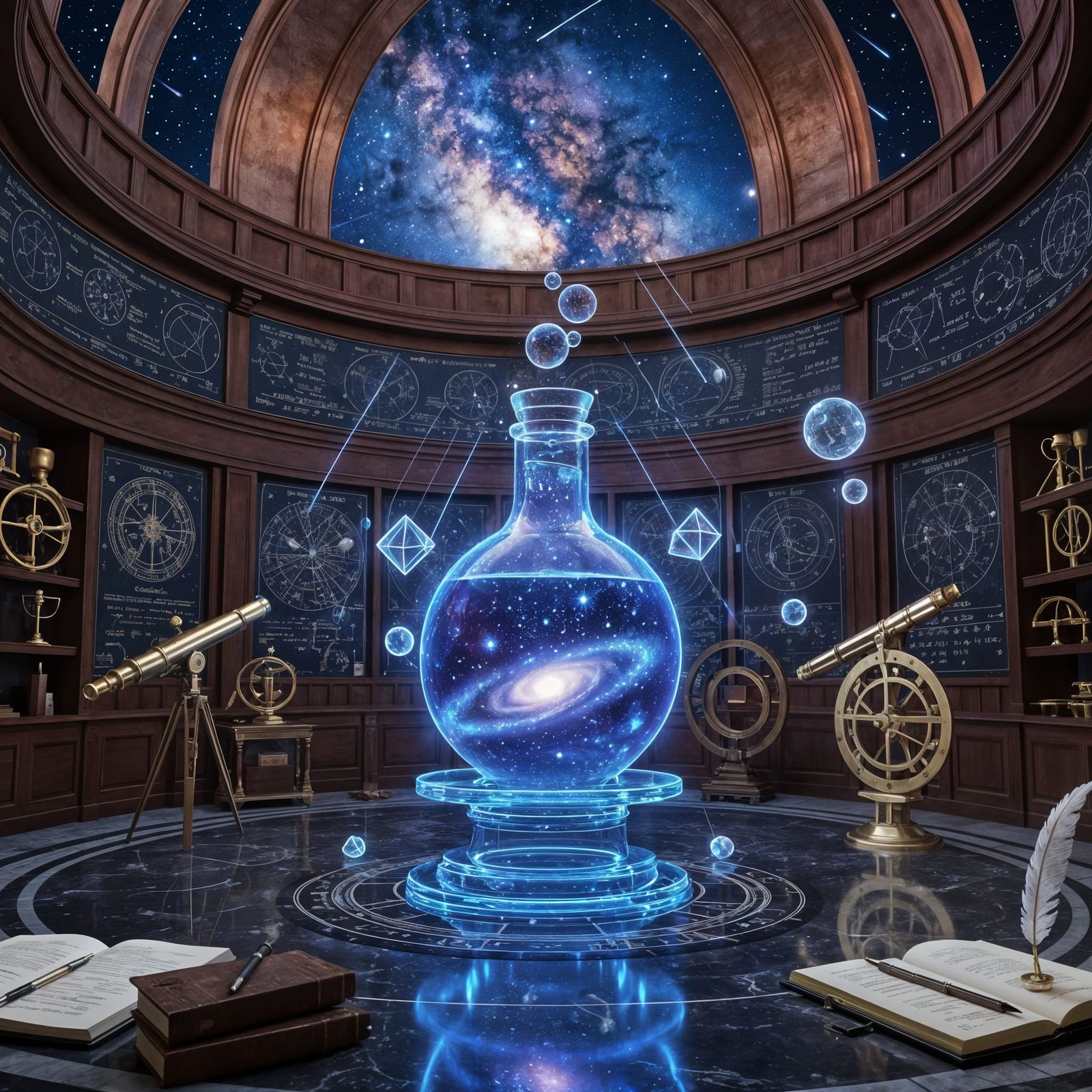 Cosmic Potion Reveals Secrets in Astronomical Observatory