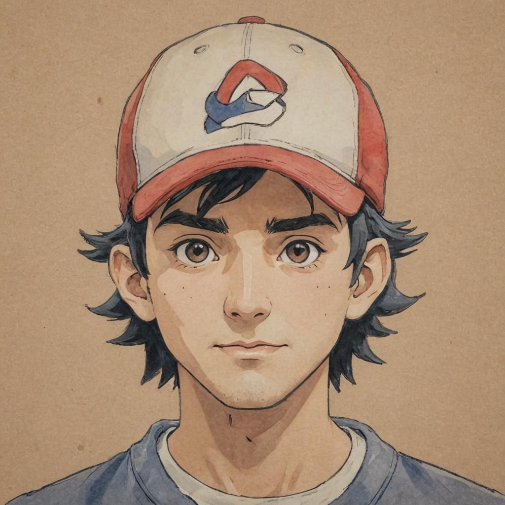 Anime Character Self-Portrait