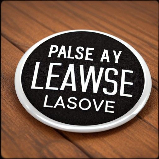 Realistic 4K "Leave a Comment" Badge