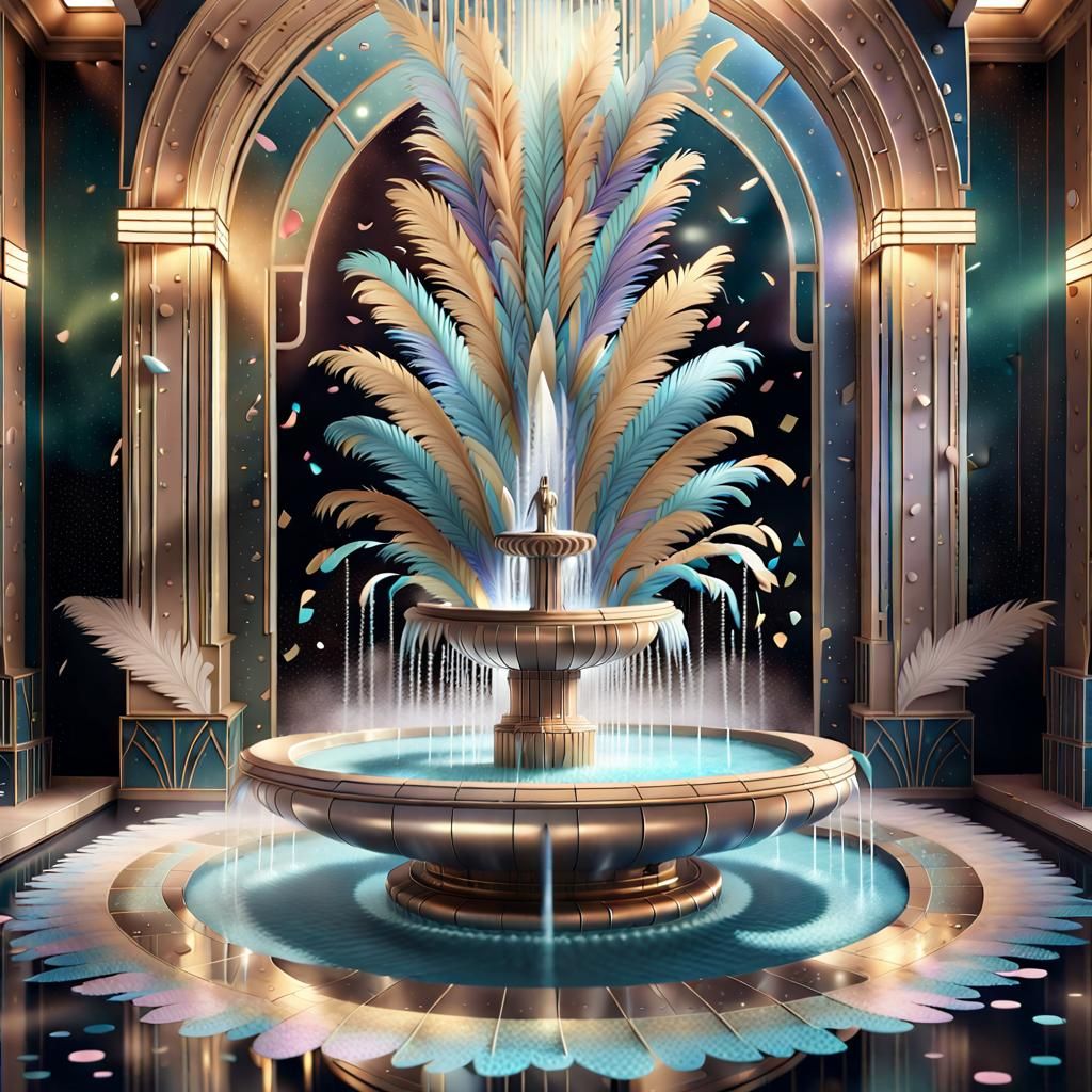 Art Deco Fountain