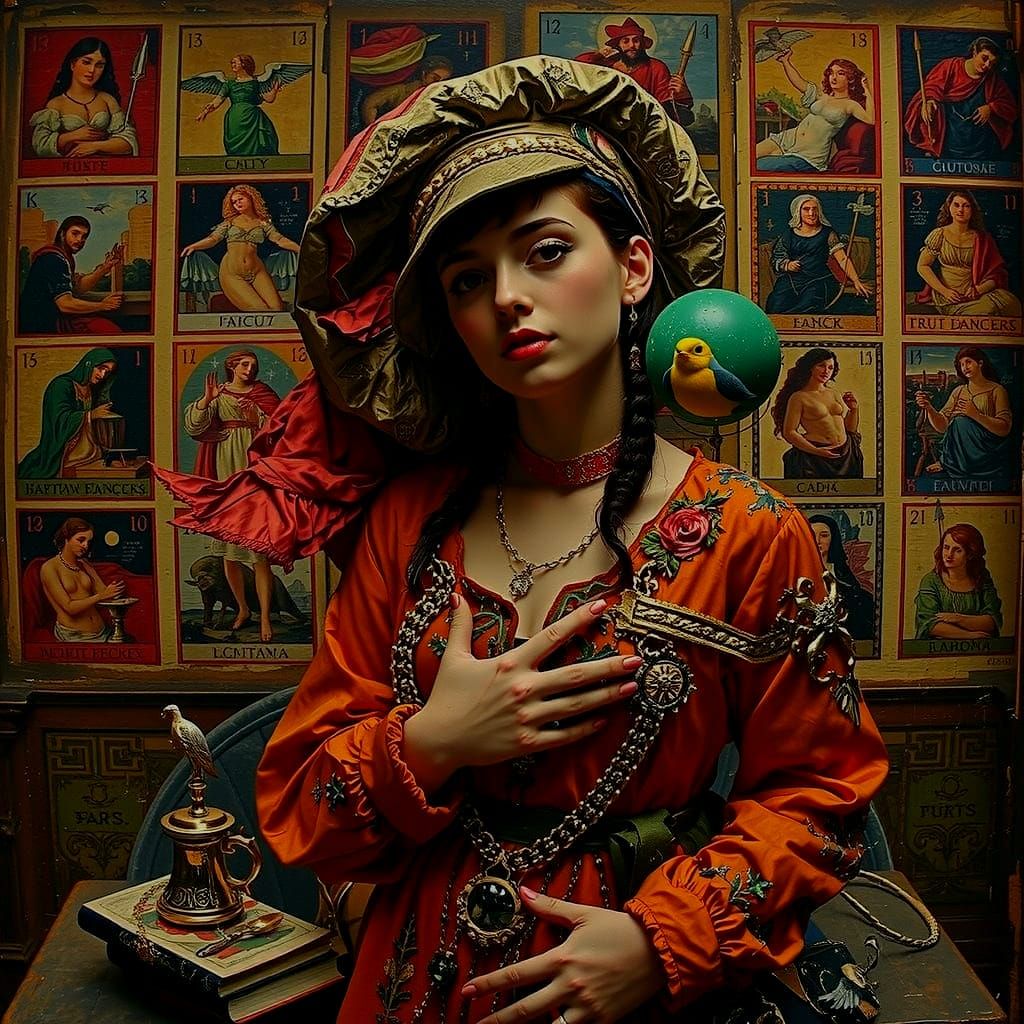 Imminent Glory Sculpture in Expressive Painterly Style