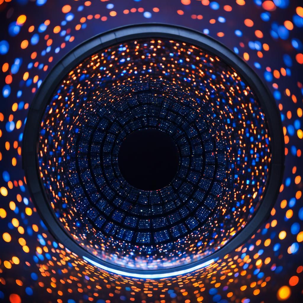 Infinity Mirror: Professional Photography with Bokeh