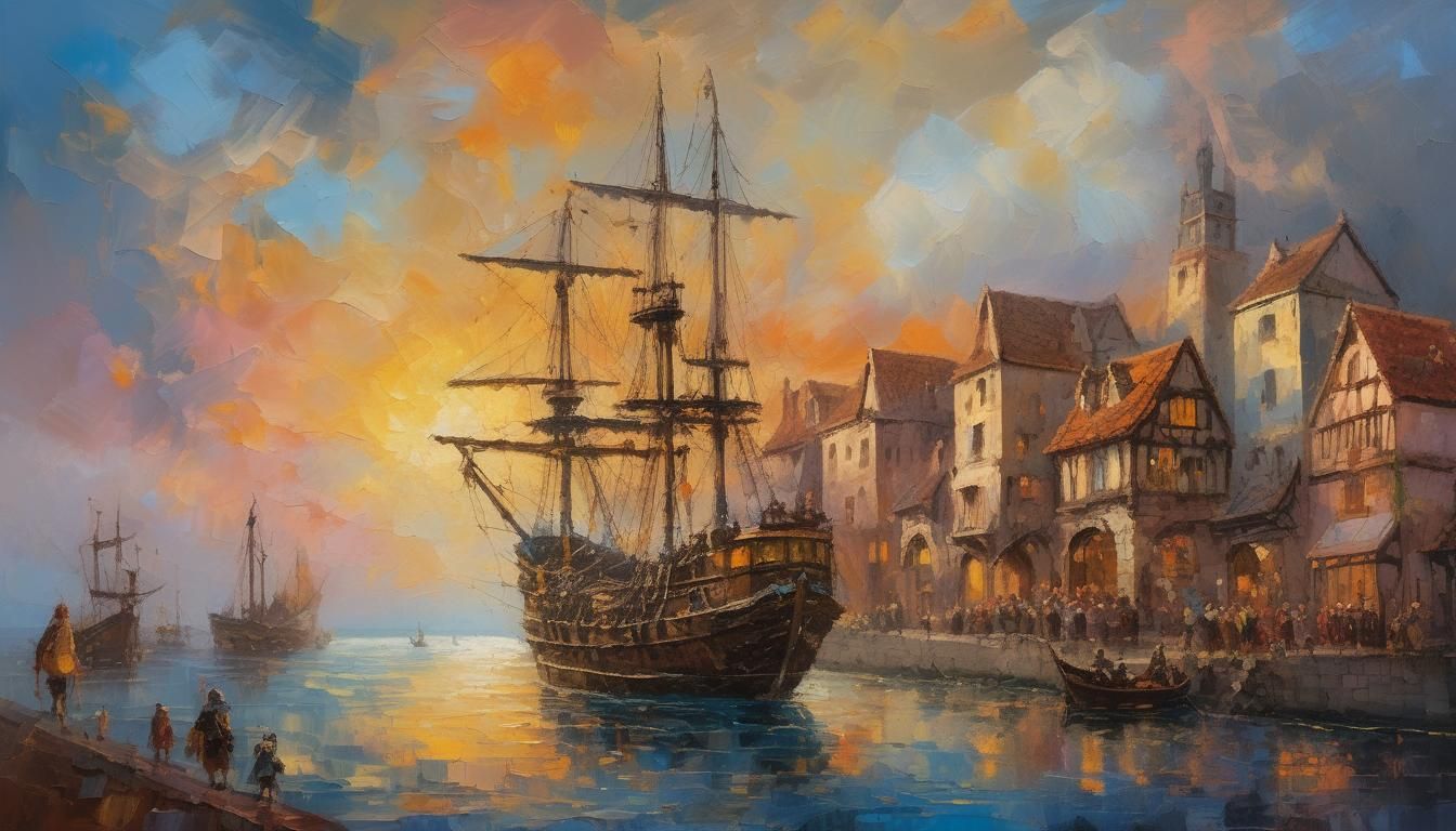 Safe harbour at twilight...