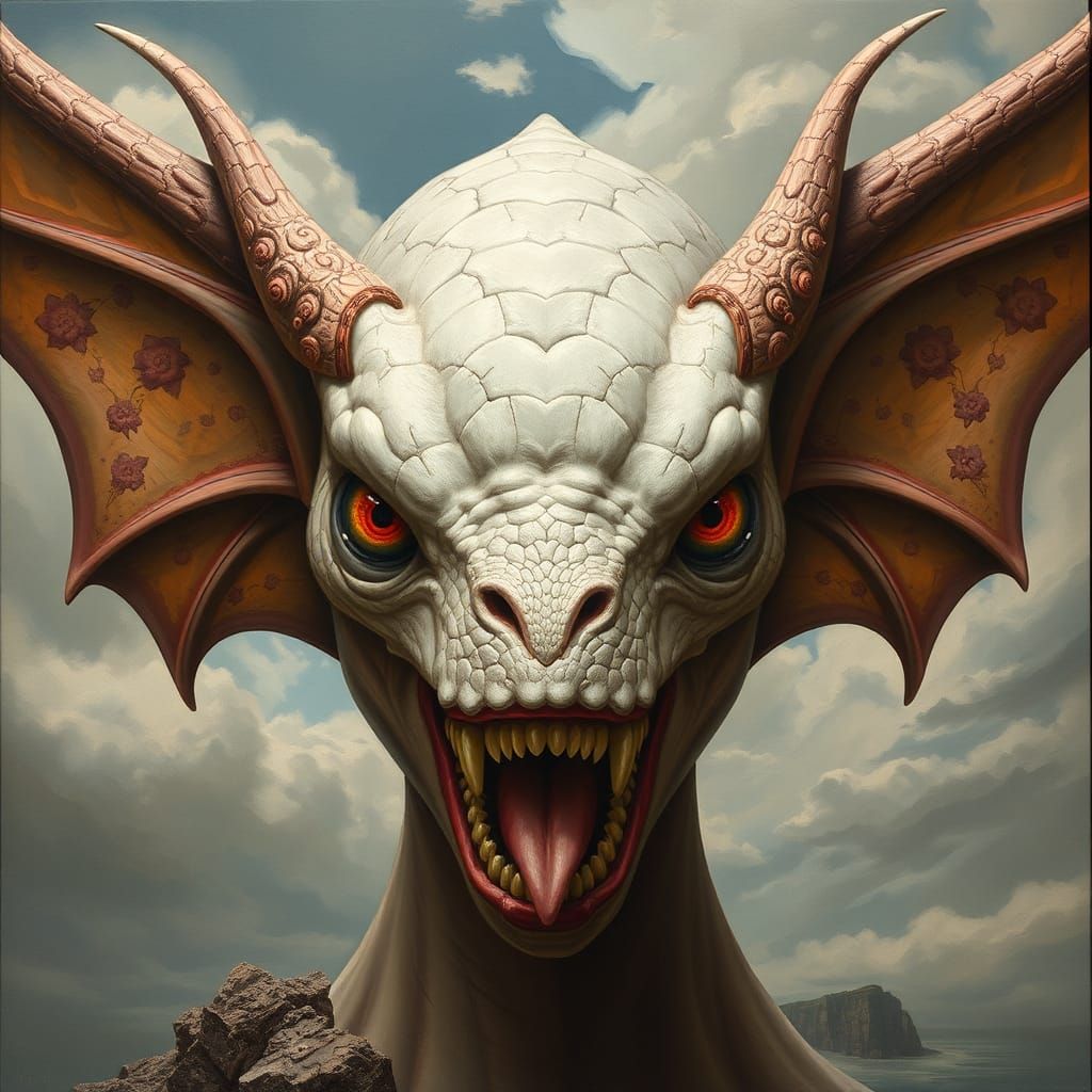 Cinematic Monster Inspired by Visionary Artists