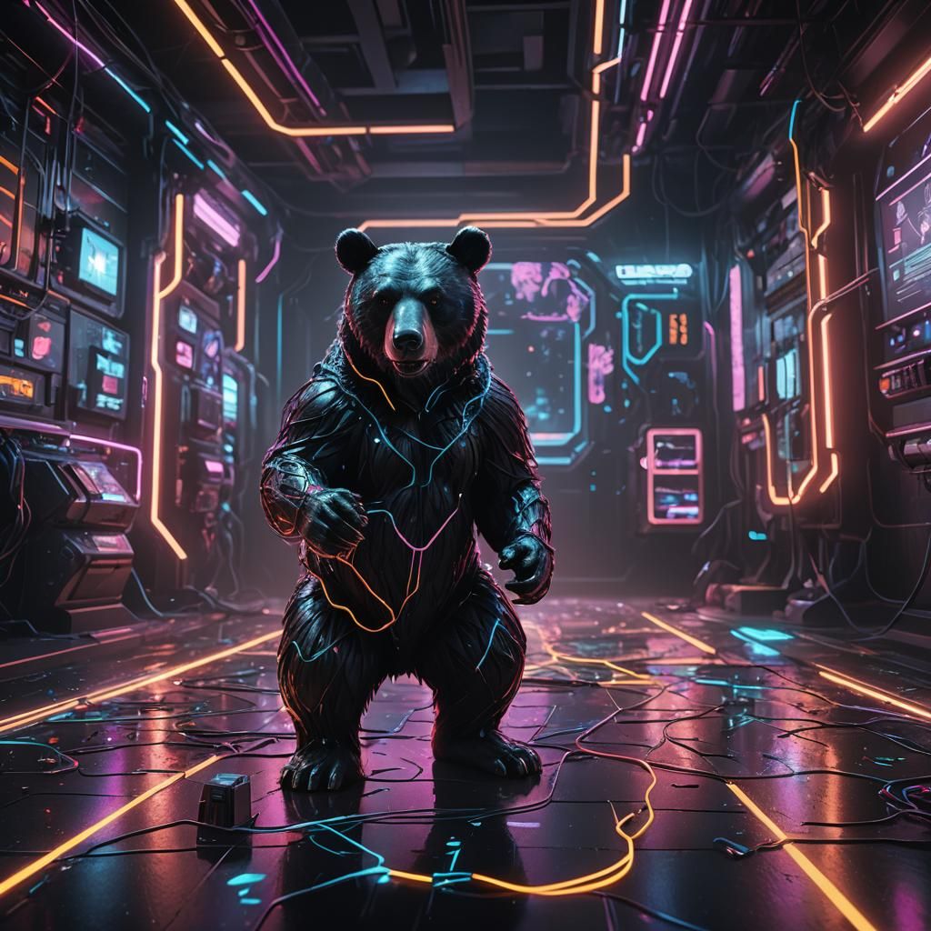Futuristic Bear