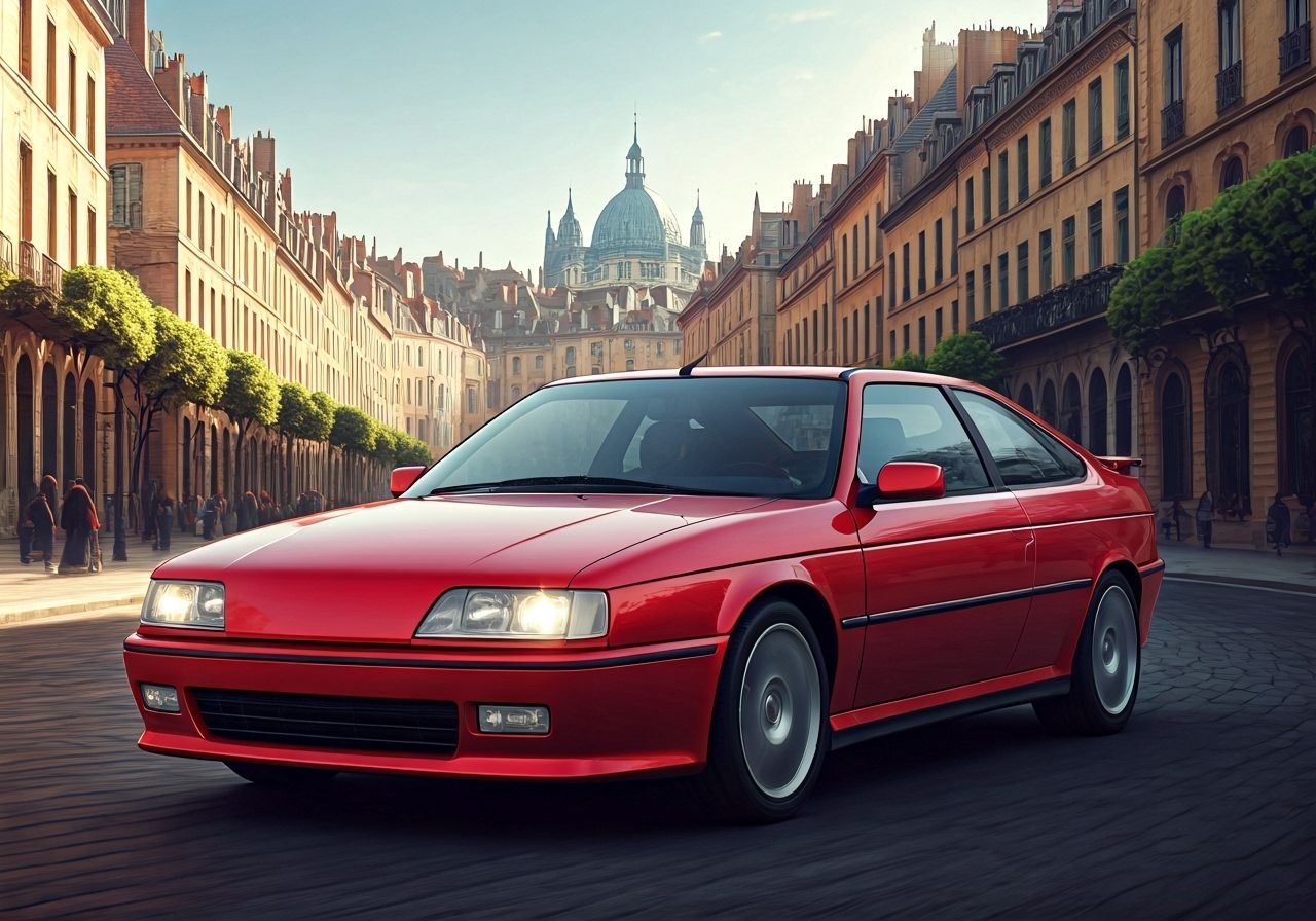 Art Nouveau Renault 11 Concept in Nancy
