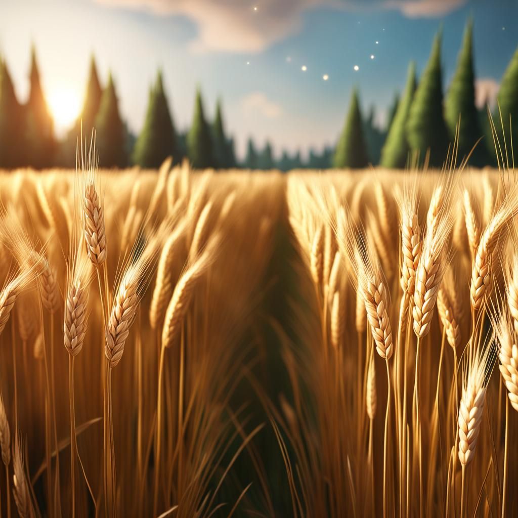 Wheat to Sugar: A 3D Game Cinematic Diptych