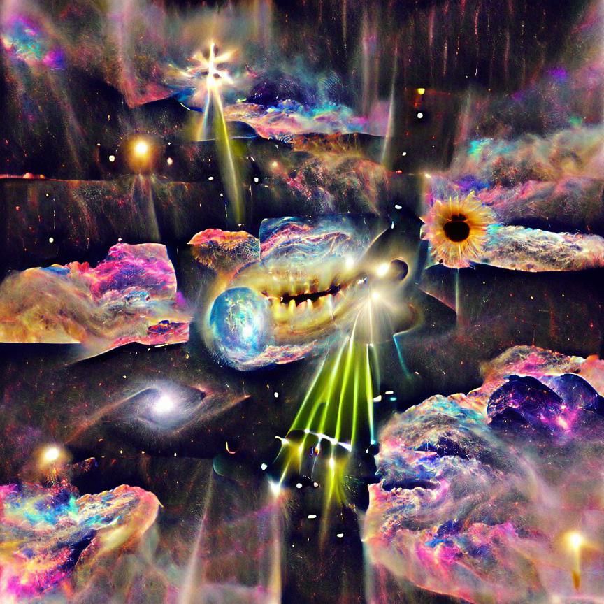 Spectacular Colorful Universe of Stars and Galaxies