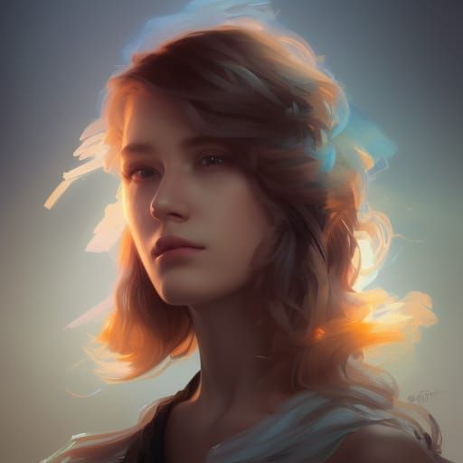 Hyperdetailed Portrait with Dynamic Lighting