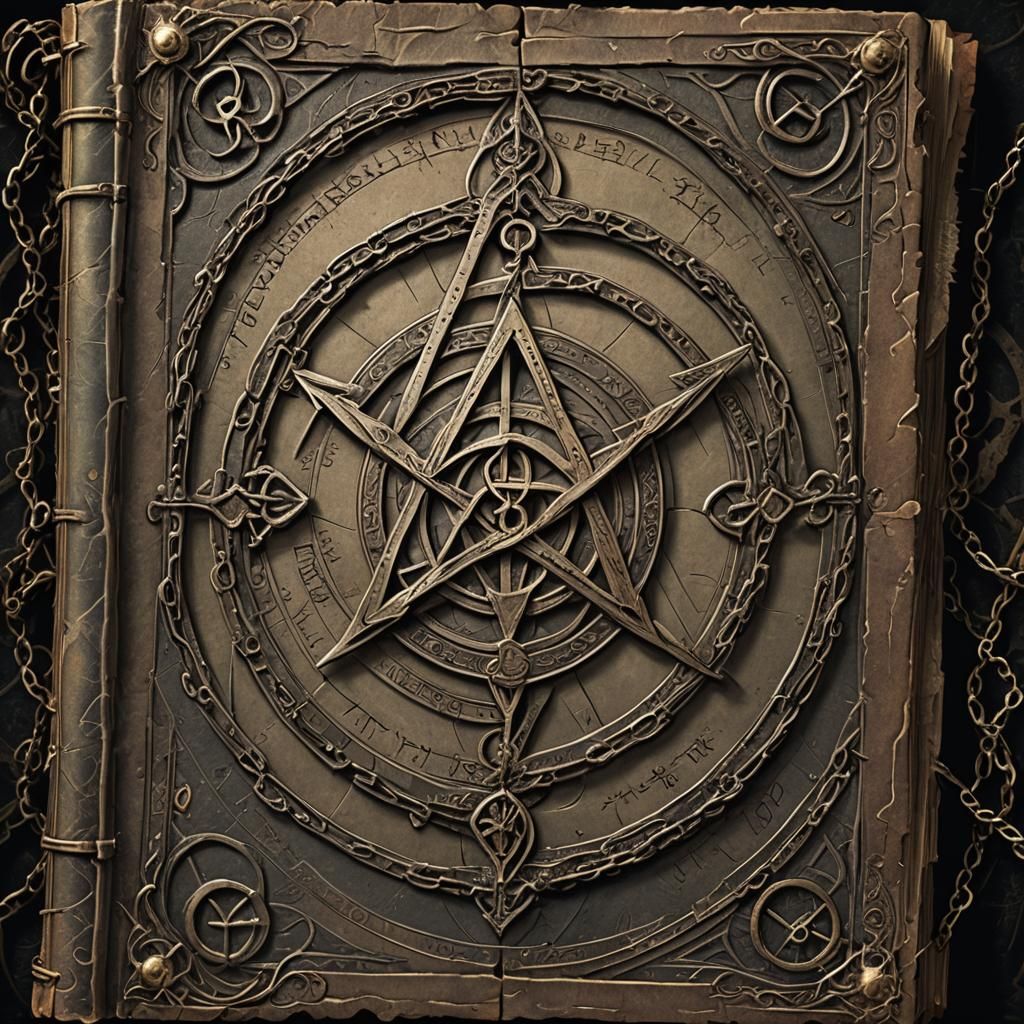 Forbidden Grimoire Unleashes Dark Figure