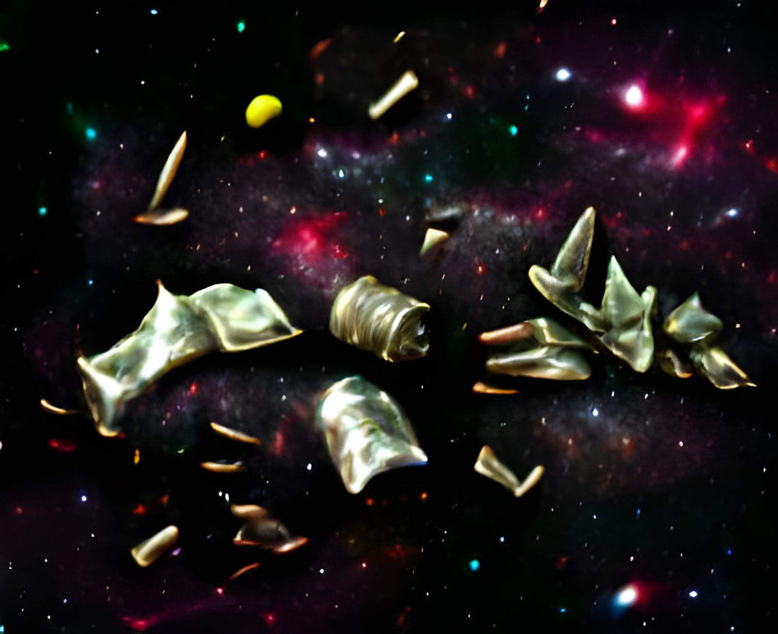Minimalist Space Shrapnel