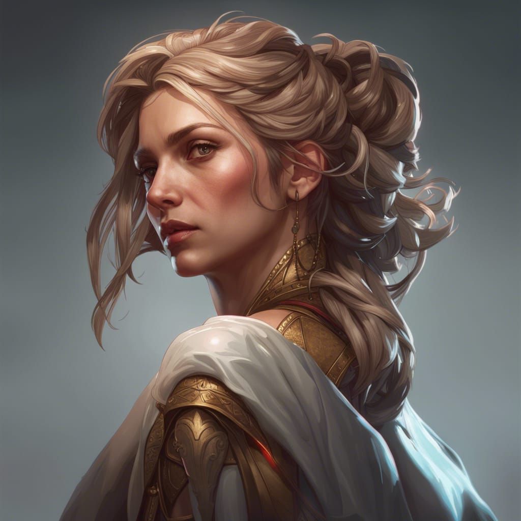 Hyperdetailed Portrait with Dynamic Lighting