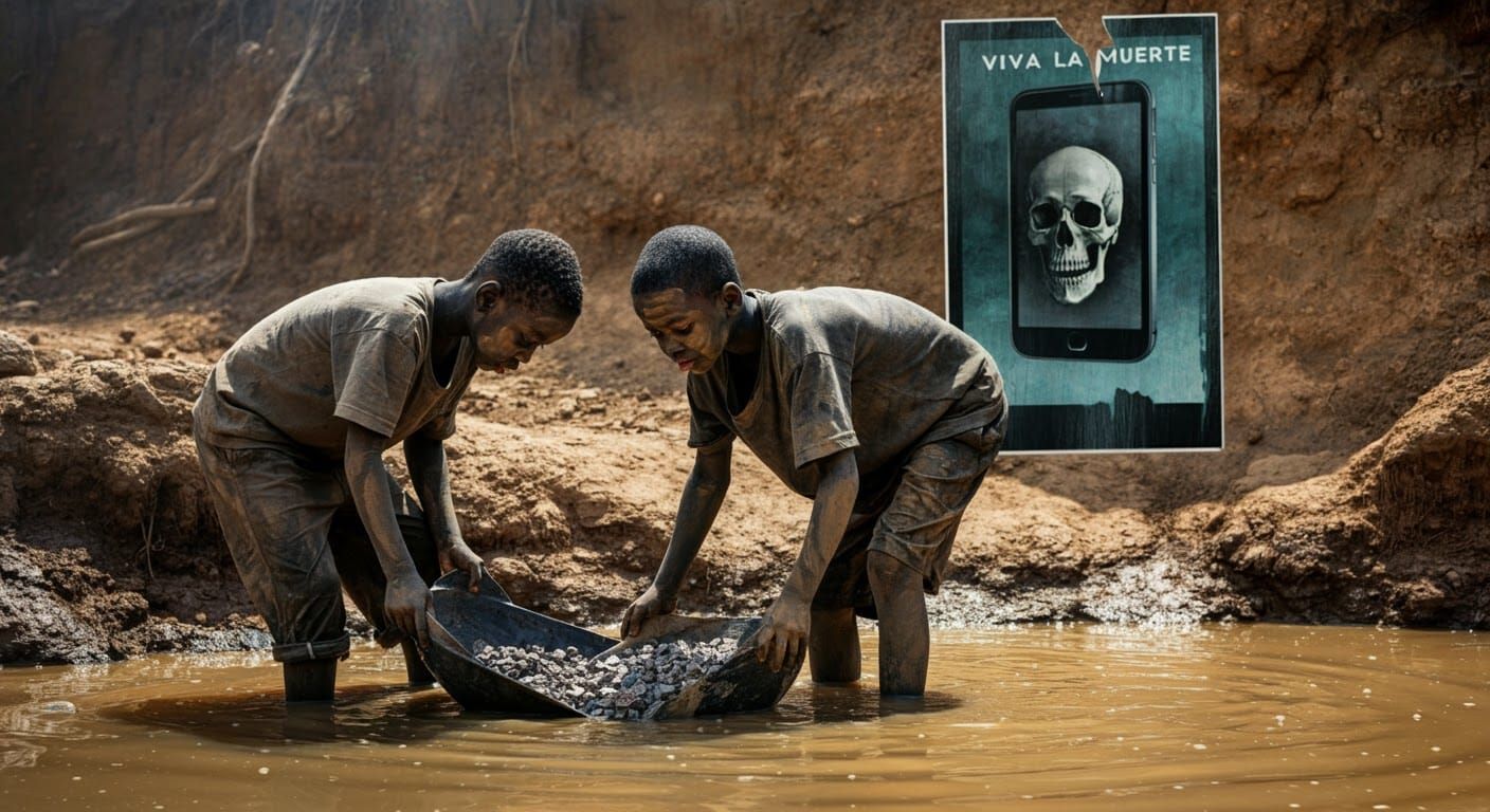 Congolese Children in Coltan Mine: A Grim Scene