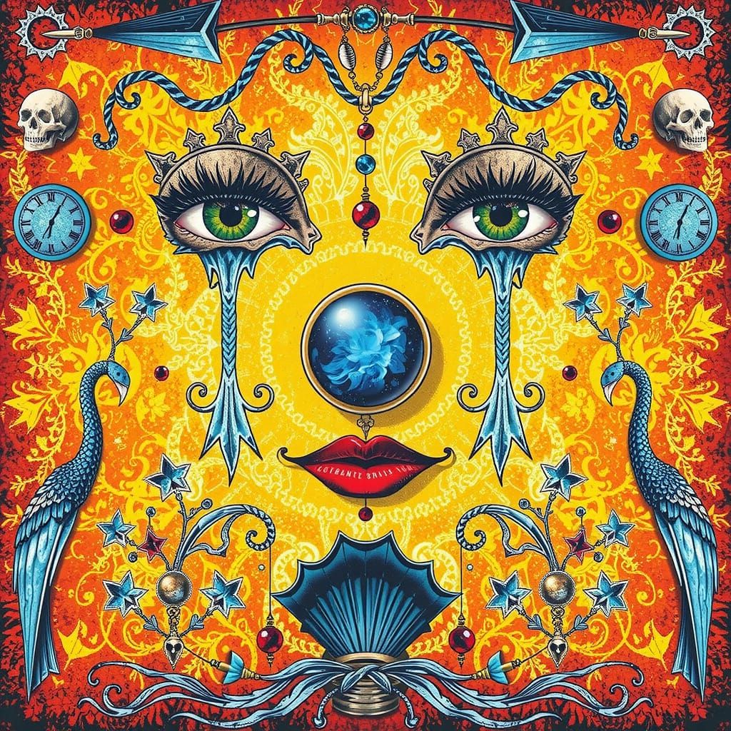 Hyperrealistic Mystique in Photorealistic Style