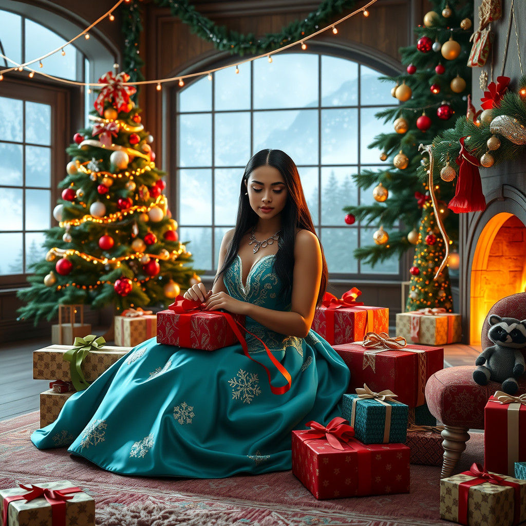 Christmas with Pocahontas 02
