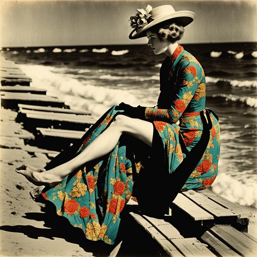 Baño, a comienzos del siglo XX.